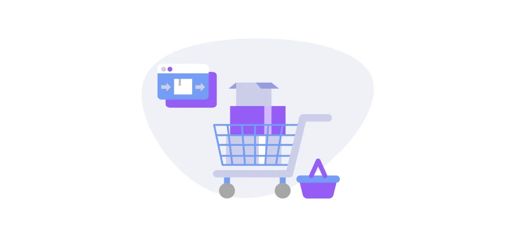 Shopping cart controlled by predictive AI
