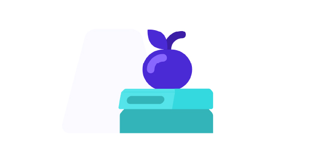 apple and books