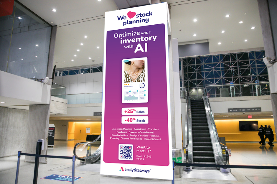 Banner stairs national retail federation 2025